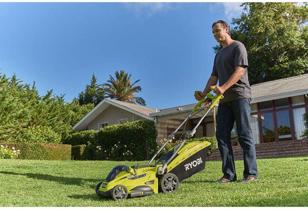 RYOBI RLM18E40H Tondeuse électrique 1800 W | Largeur de coupe 40 cm + cale mulching