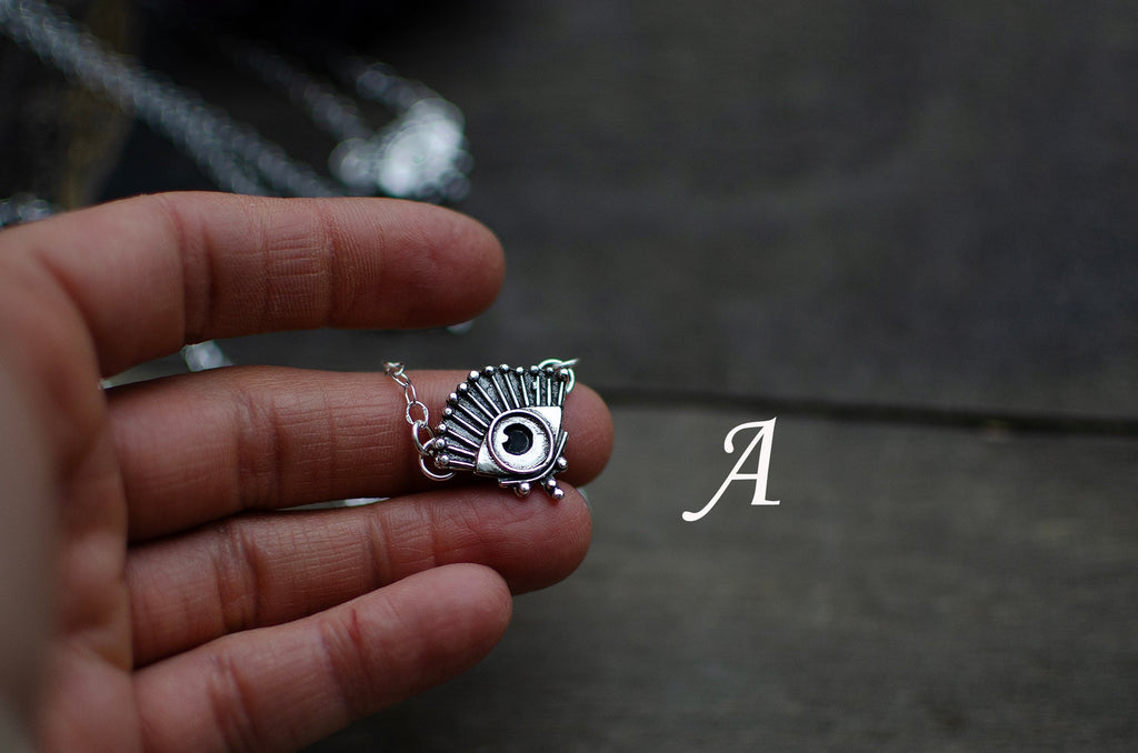 Pendentif Œil Protecteur en argent sterling