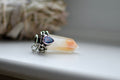 Pendentif en opale australienne et quartz amphibole
