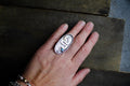 Bague serpent avec incrustation – Taille 6